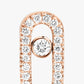 Messika , Move Uno , Gold-Diamond Earrings