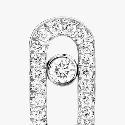 Messika , Move Uno , Gold-Diamond Earrings