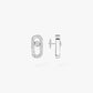 Messika , Move Uno , Gold-Diamond Earrings