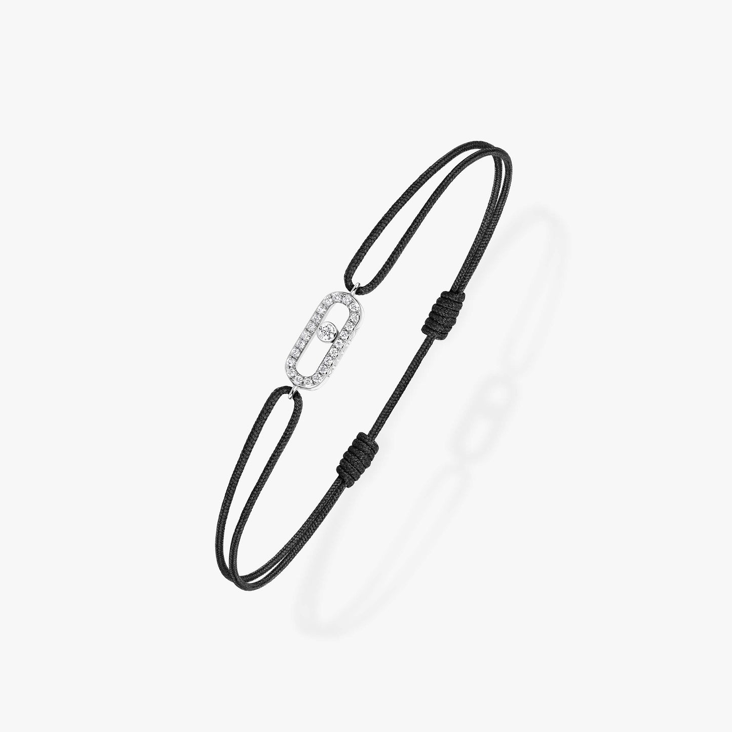 Messika , Move Uno Black Cord Bracelet