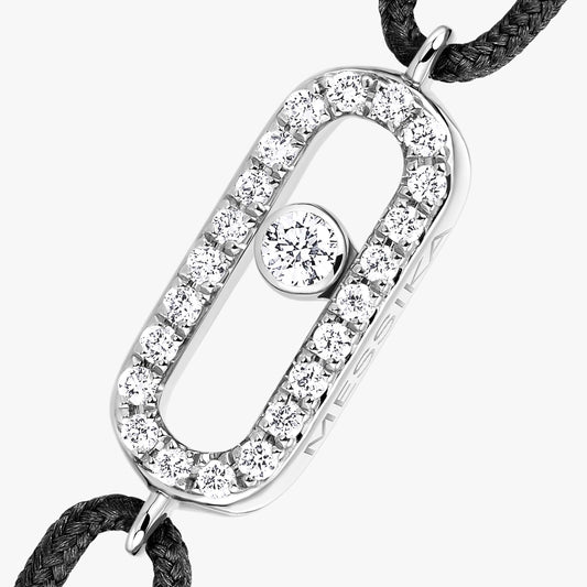 Messika , Move Uno Black Cord Bracelet