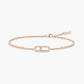 Messika , Move Uno Pavé , Gold - Diamond Bracelet