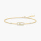 Messika , Move Uno Pavé , Gold - Diamond Bracelet