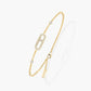 Messika , Move Uno Pavé , Gold - Diamond Bracelet