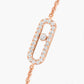 Messika , Move Uno Pavé , Gold - Diamond Bracelet