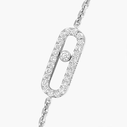 Messika , Move Uno Pavé , Gold - Diamond Bracelet