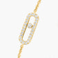 Messika , Move Uno Pavé , Gold - Diamond Bracelet