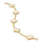 Van Cleef, Vintage Alhambra bracelet, 5 motifs